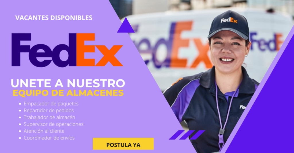 EMPLEOS EN FEDEX
