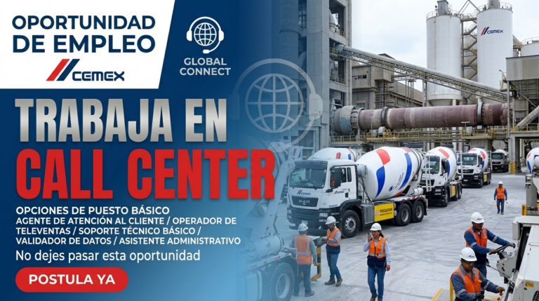 Lee más sobre el artículo 🏗️ OPORTUNIDAD LABORAL EN CEMEX: CONSTRUYE TU FUTURO EN LA CEMENTERA LÍDER