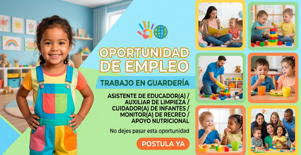 EMPLEOS EN GUARDERIAS